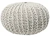 Pouffe CONRAD Cotton Beige