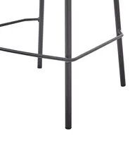Set di 2 sedie alte MAYETTA Rattan Arancione_931909