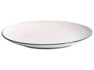 Zastawa stołowa 12-częściowa CUMIN Porcelana Złamana biel/ niebieski_1061556
