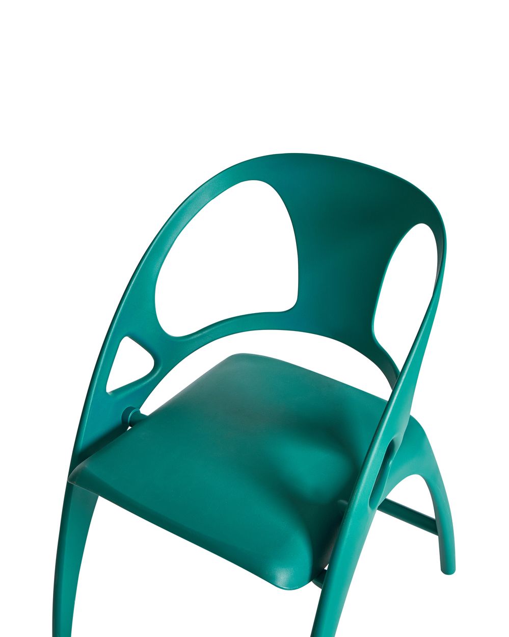 Set of Garden Chairs Folding NEMI Teal