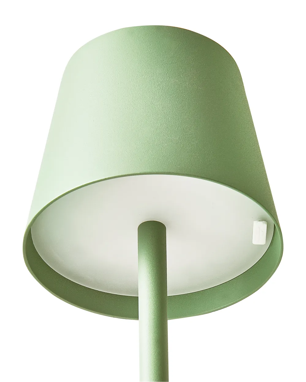 Wireless LED Table Lamp BACEIRO Metal Light Green_1061041
