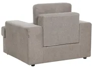 Set da salotto 4 posti ALLA Tessuto Tortora_893776