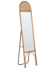 Standing Mirror BRUSSEY 170 cm Rattan Natural_938895