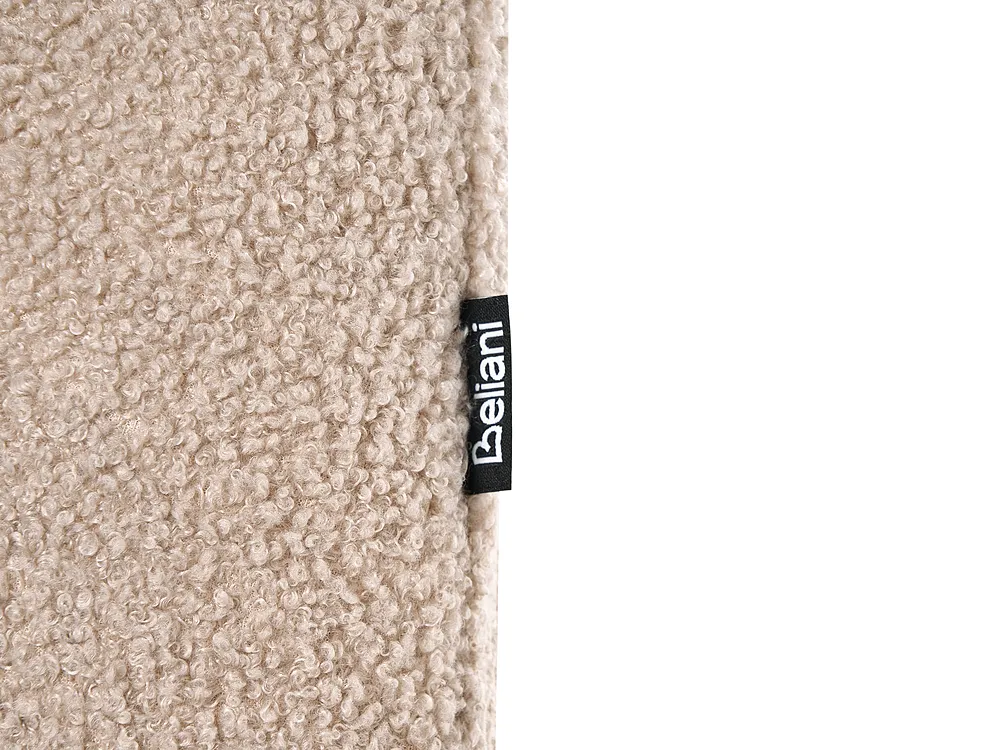 Sofa dla 3 osób PILARNE Boucle Beżowy_1159395