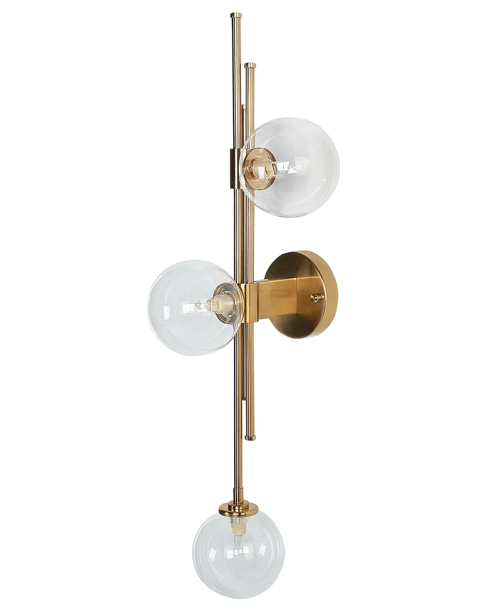 Lampa ścienna TULIJA Metal Złoty