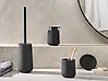 4-Piece Bathroom Accessories Set SUCHES Black