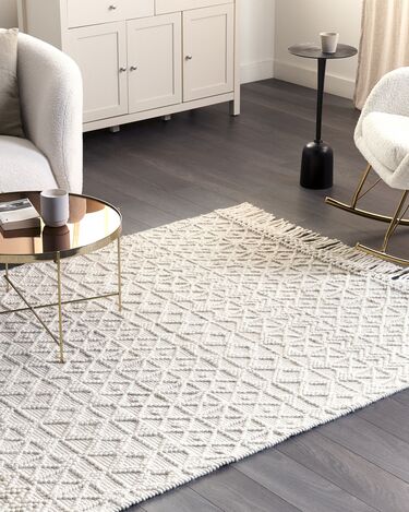 Area Rug 160 x 230 cm Light Beige ALUCRA