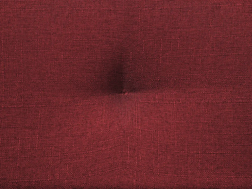 Sofa Bed 3 Seater LUCAN Fabric Dark Red_768317
