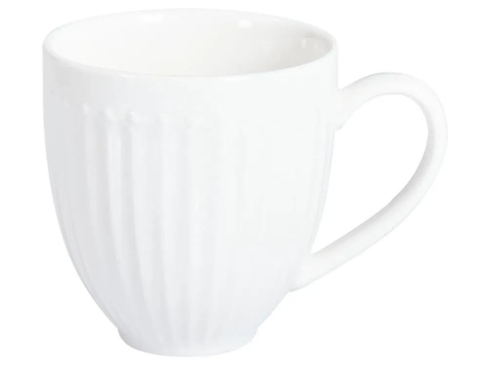 Set of 16 Dinnerware COWSLIP Porcelain White_957295