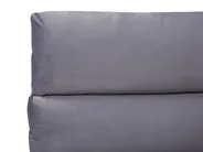 Bett mit Stauraum BATILLY Samtstoff Grau 160 x 200 cm_763510
