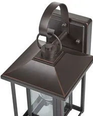 Outdoor Wall Light ALMOND Black_870449