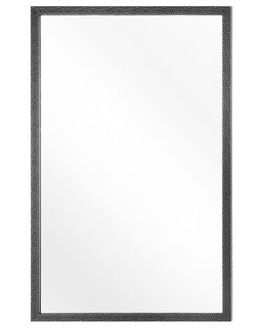 Nástěnné zrcadlo 60 x 90 cm černé MORLAIX