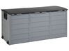 Auflagenbox Kunststoff grau / schwarz 112 x 50 cm LOCARNO_812119