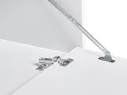Szafka łazienkowa wisząca pod umywalkę CASCAVEL 80 cm Biały_984085