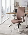 Office Chair KAMILON Fabric Brown