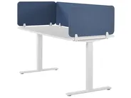 Desk Screen WALLY 120 x 40 cm Blue_1136297