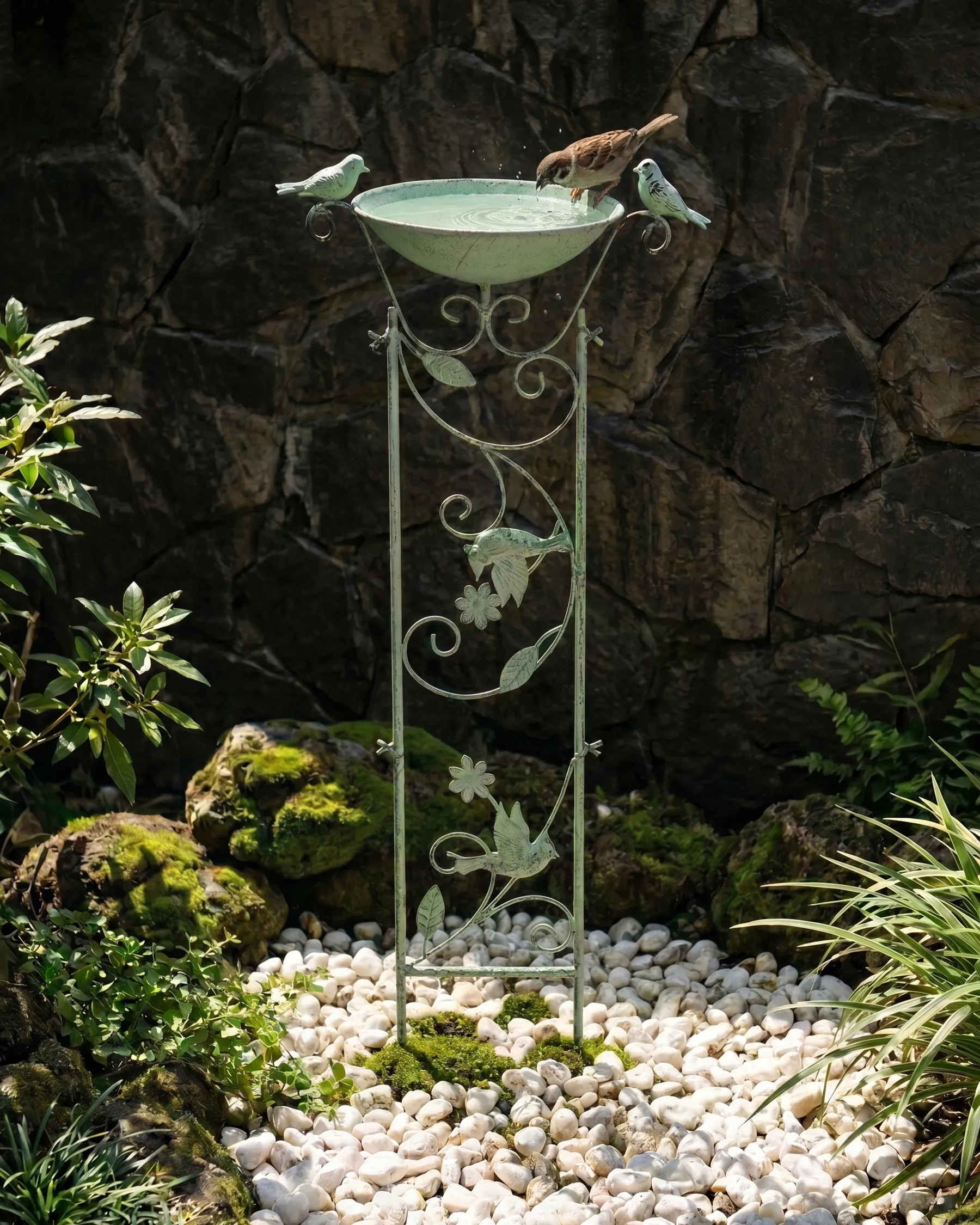 Bird Bath BASCO Green_1083117