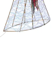 Dekoracja świąteczna ANNSJON 30/40 cm Anioł Kolorowy_1018664