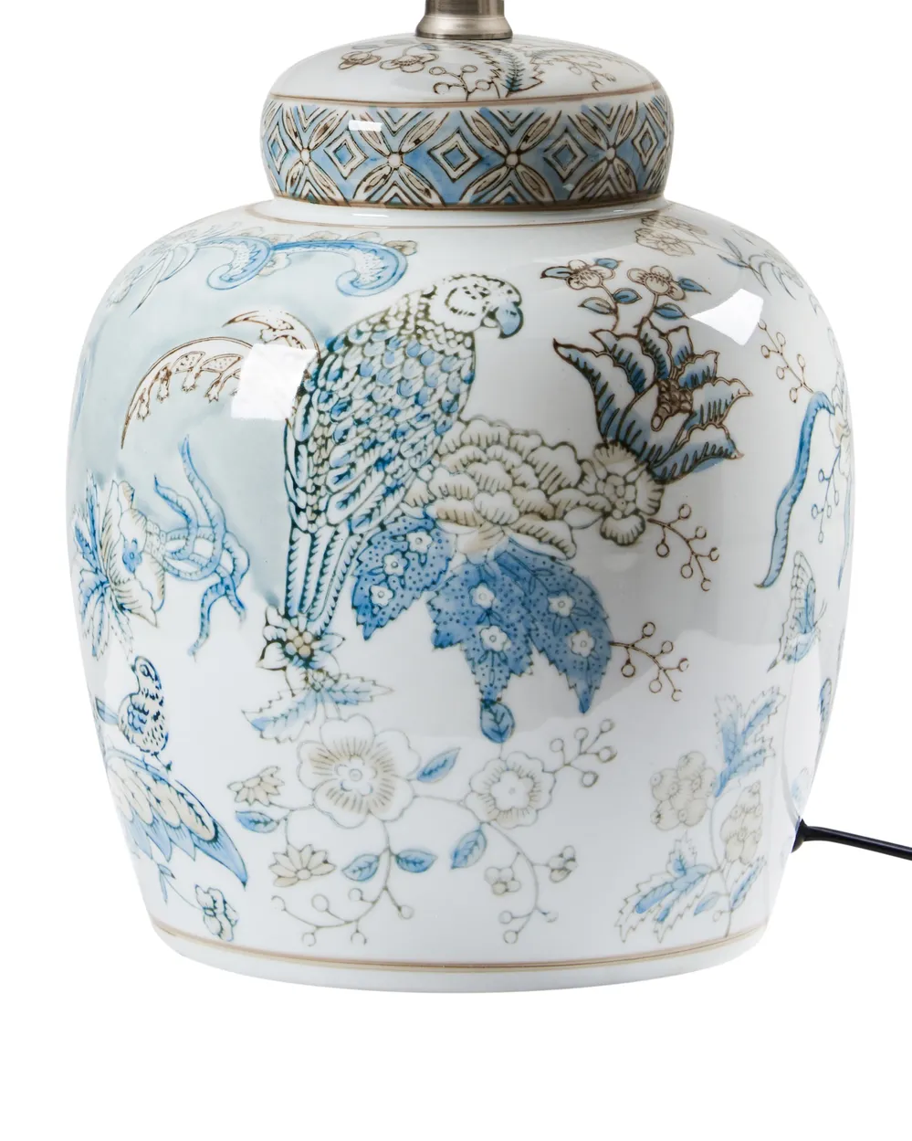 Table Lamp JAMAPA Porcelain White/ Blue_961370