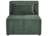 Jumbo Cord 1-Seat Section Dark Green LEMVIG _869437