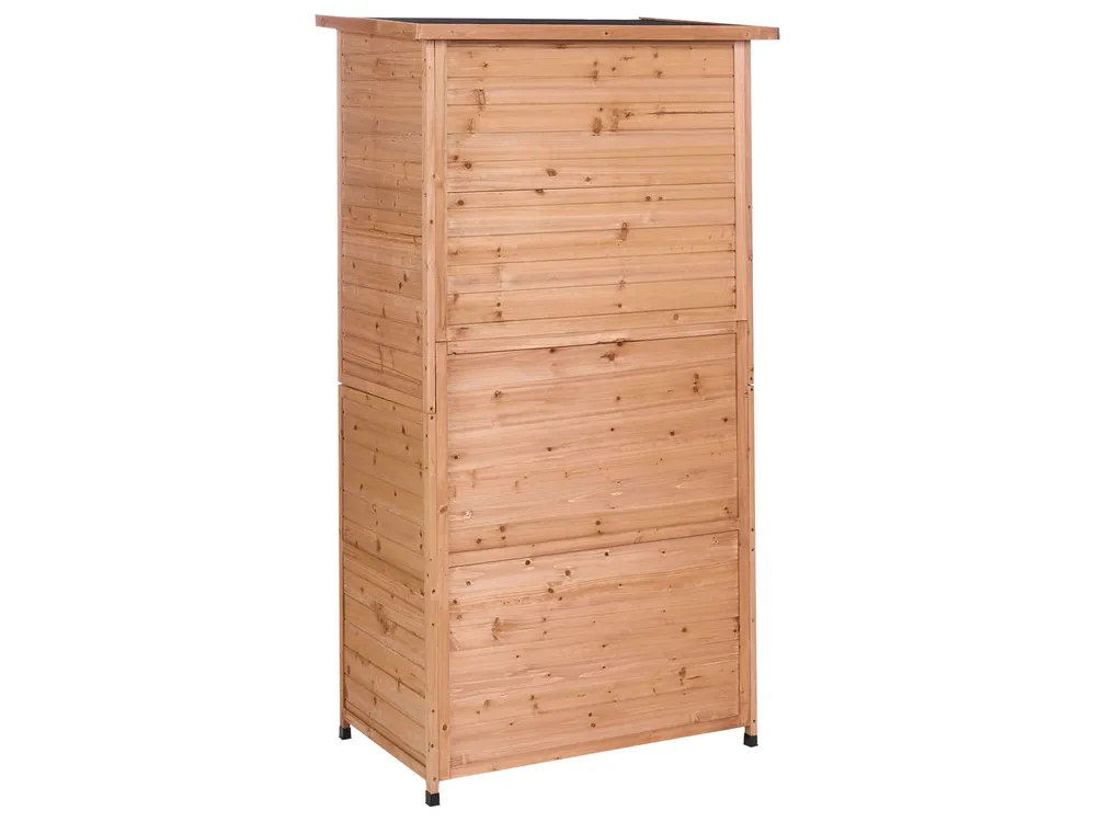Schowek narzędziowy ARSEGO 96 cm 67 cm Drewno jodłowe Jasnobrązowy_1041920