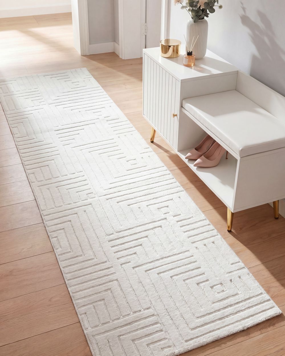 Matta TAMIREL Off-White 80 x 300 cm