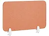 Desk Screen WALLY 72 x 40 cm Light Red