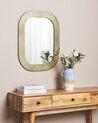 Specchio da parete metallo oro 68 x 54 cm SANKOSZ_917216