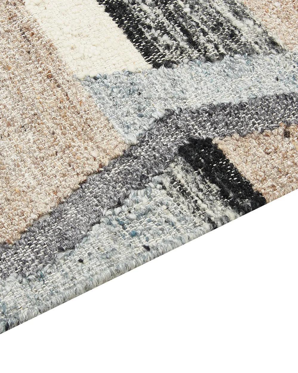 Rug AYGEZARD Multicolour 160 x 230 cm Kilim Wool_859205