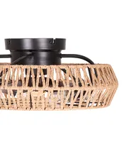 Ceiling Fan with Light APOPKA with Remote Natural_1124410