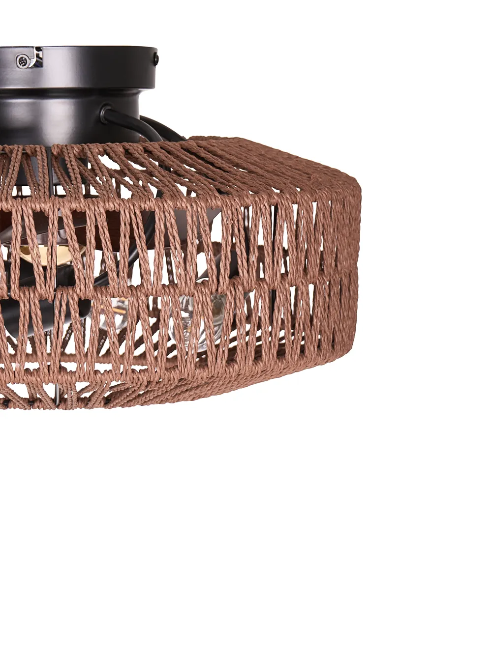 Plafondventilator met verlichting ESTERO met afstandsbediening Bruin_1125566