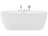 Vasca da bagno freestanding con rubinetteria 170 x 80 cm bianca ROTSO_775662