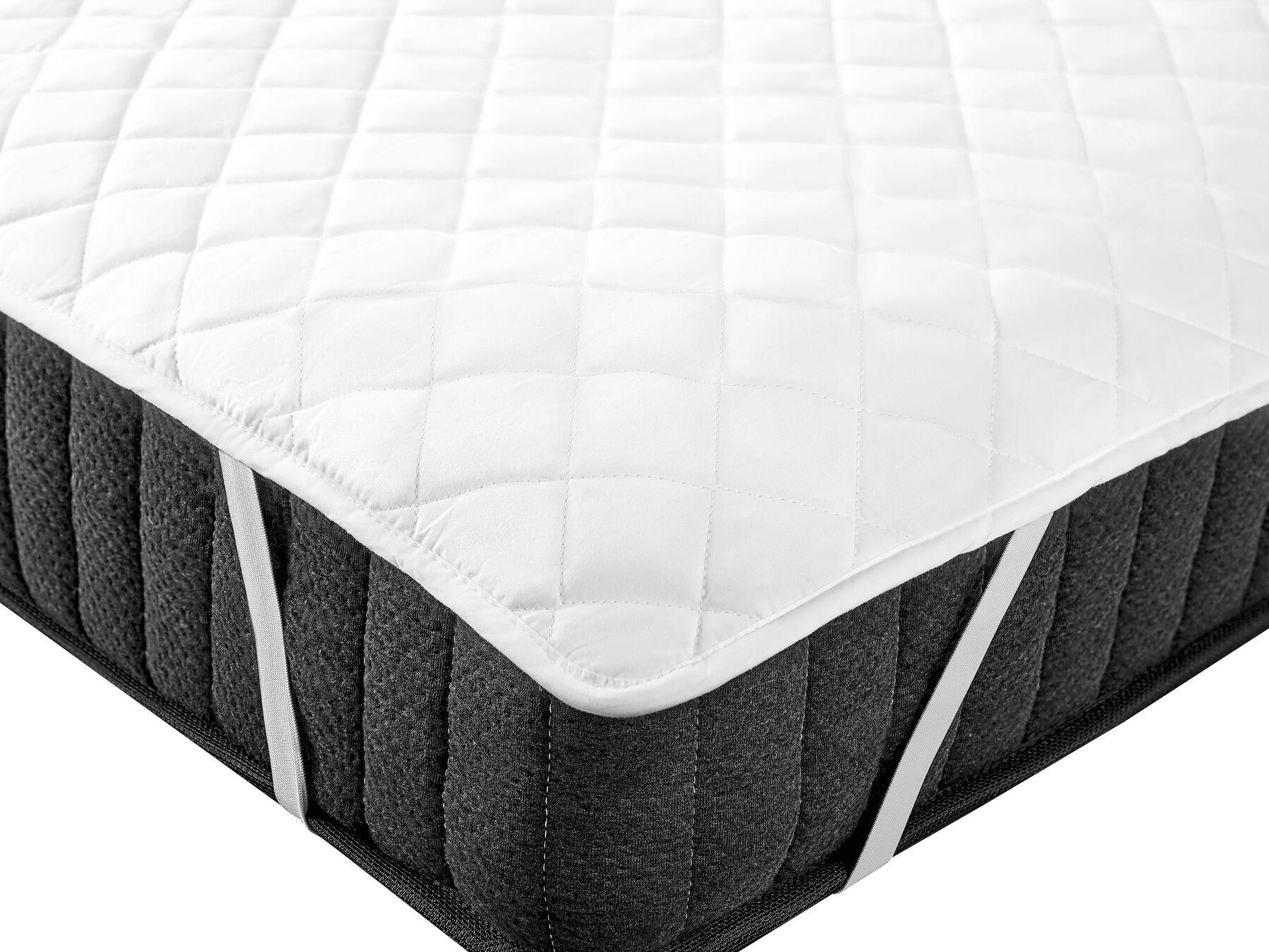 Surmatelas en coton 180 x 200 cm ALMANZOR_823227