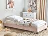 Boucle EU Single Bed Light Pink ROANNE_903069