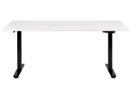 Manual Adjustable Standing Desk DESTINAS 160 cm 72 cm White/ Black_899273