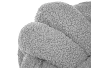 Zestaw 2 poduszek dekoracyjnych MALNI 19 x 19 cm Boucle Szary Jednolity_854846