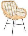 Dining Chair CANORA Rattan Natural