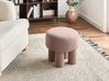 Footstool CANBY Boucle Beige