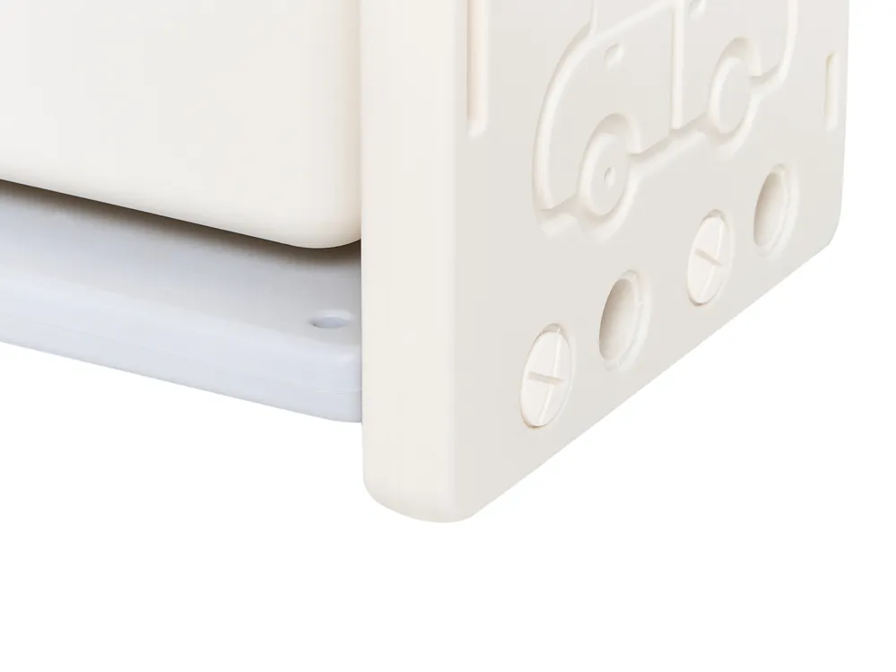 Toy Storage Organiser BULLI Truck 67 cm Beige_1123531