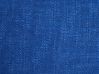 Set di 2 cuscini decorativi cotone blu marino 35 x 50 cm MABA_940213