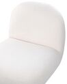 Fauteuil à poil bouclé blanc LOVIISA_844962