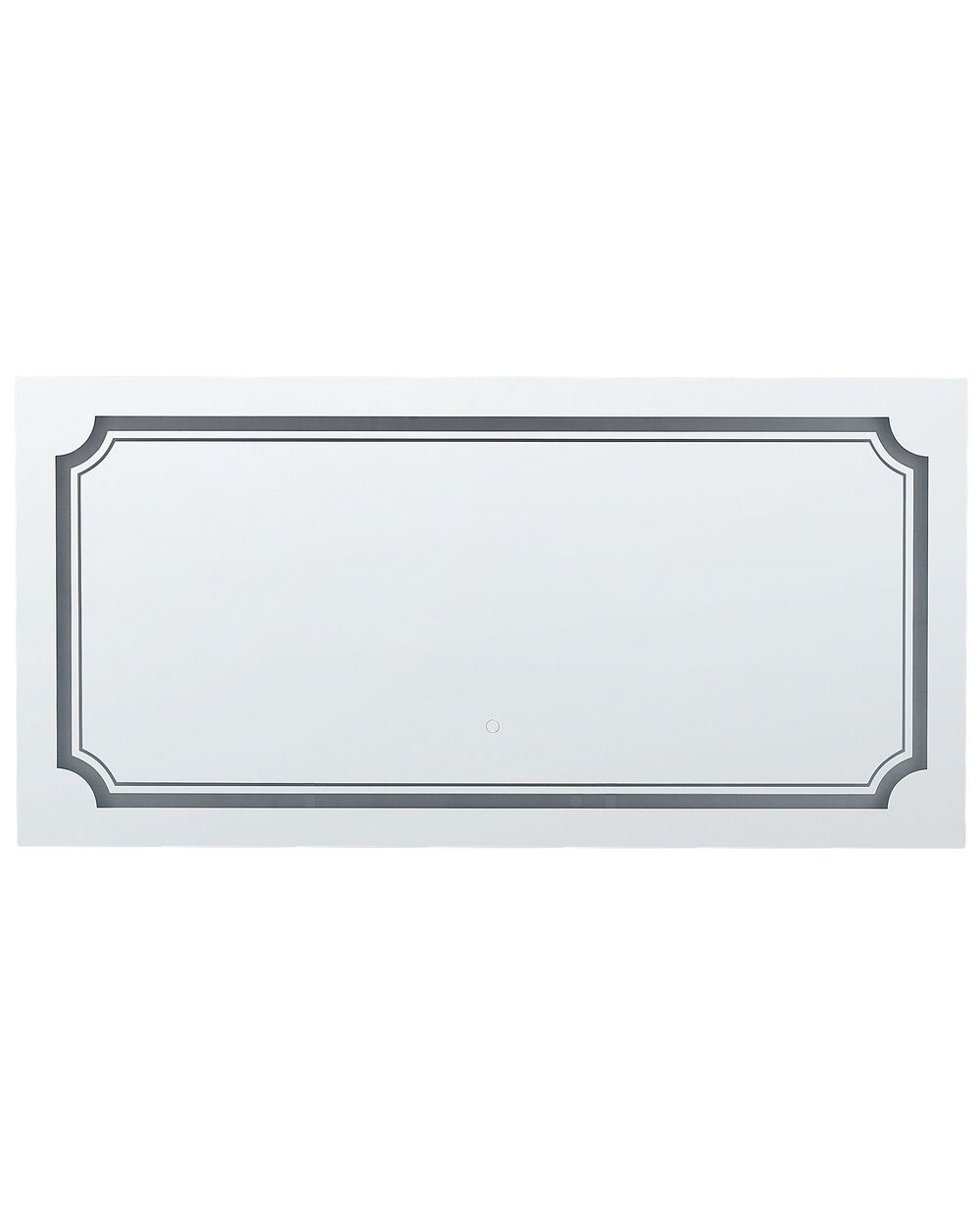 LED Bathroom Mirror ARROMACHNES 120 cm 60 cm Silver