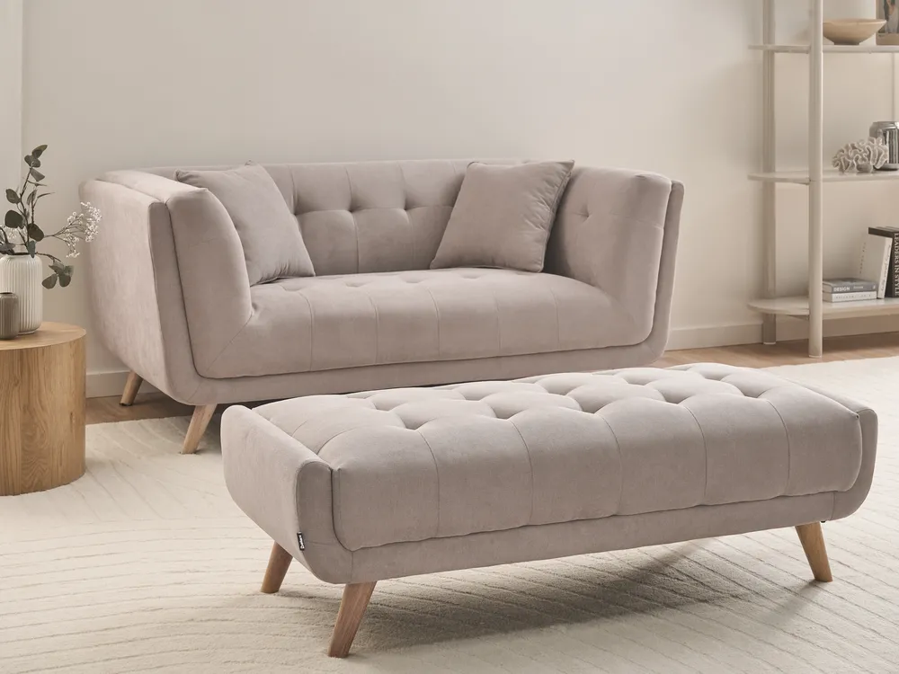 Sofa 2 Seater HABO Fabric Taupe_1077115