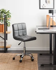 Desk Chair MARION Light Grey_1145625