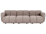 Sofa modułowa dla 3 osób MAKSABERG Beżowoszary_1136388