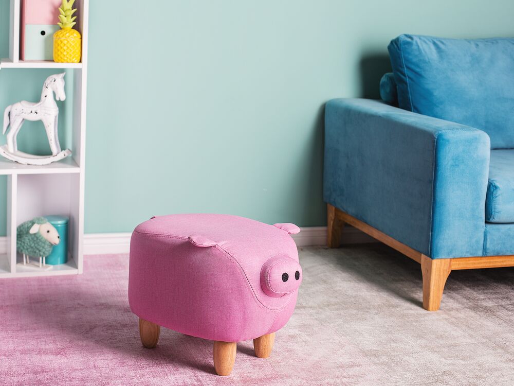 Pufa zwierzak PIGGY Świnka Różowy