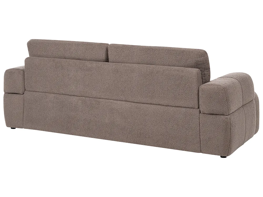 Sofa 3 Seater NARILLA Boucle Taupe_1161472