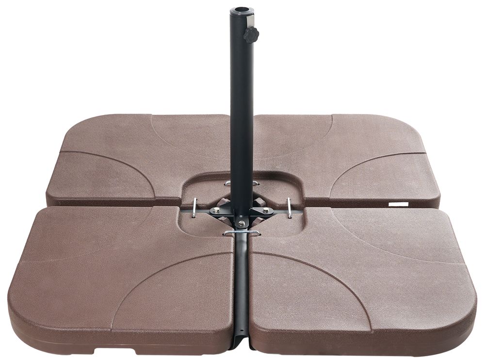 Socle de parasol CARIA Carré Taupe 9 kg