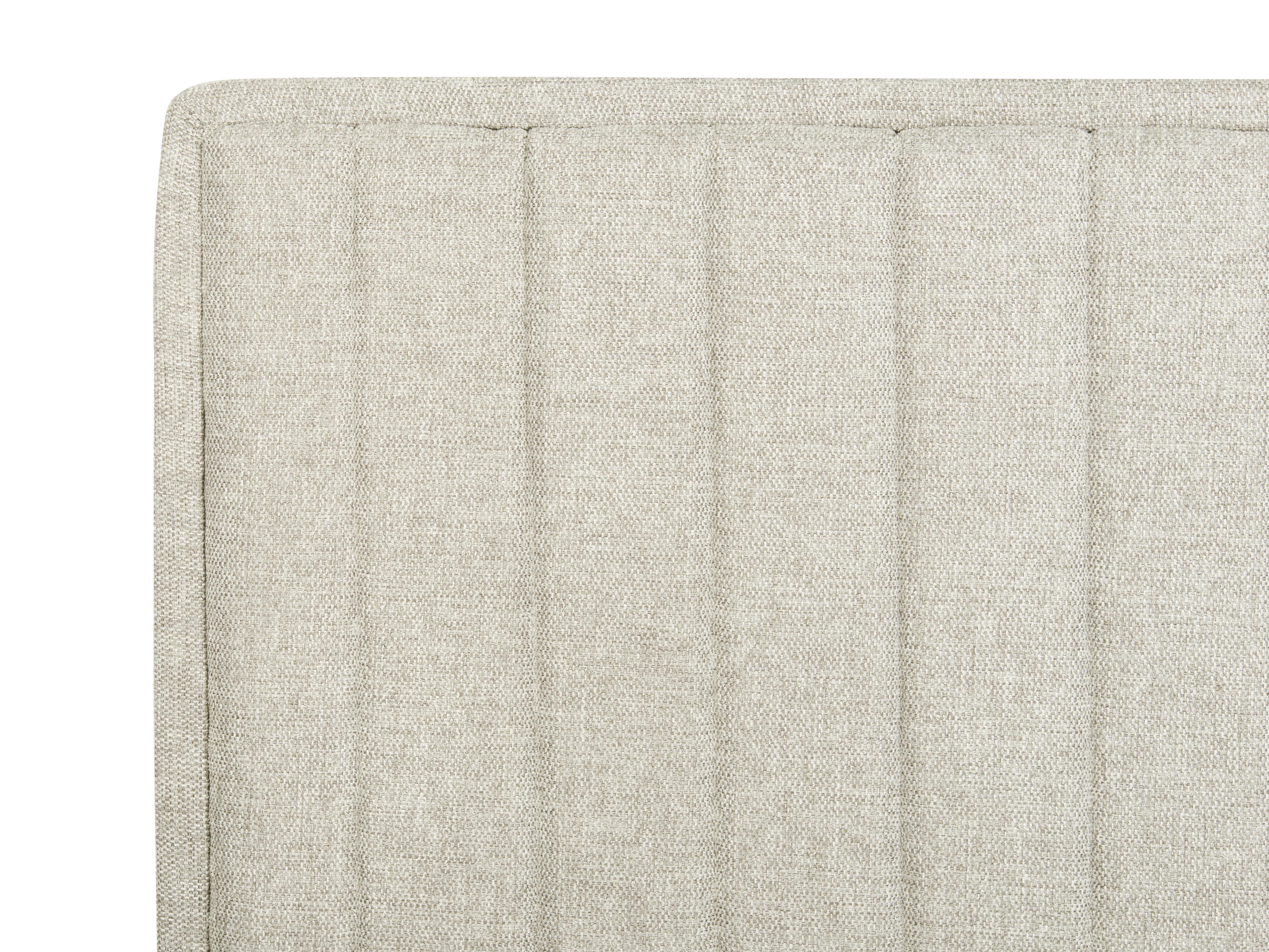 Bett verstellbar Stoff DUKE II 80 x 200 cm Beige_988336