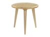 Conjunto de 2 mesas de apoio em madeira de mango dourada NARRA_852048